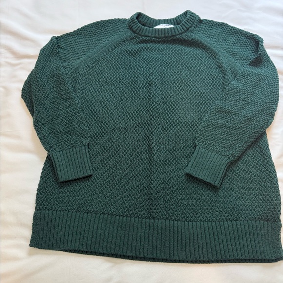 Old Navy Sweaters - Old Navy Textured Forest Green Sweater Size XS